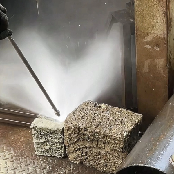 高壓水混凝土沖毛機應(yīng)用